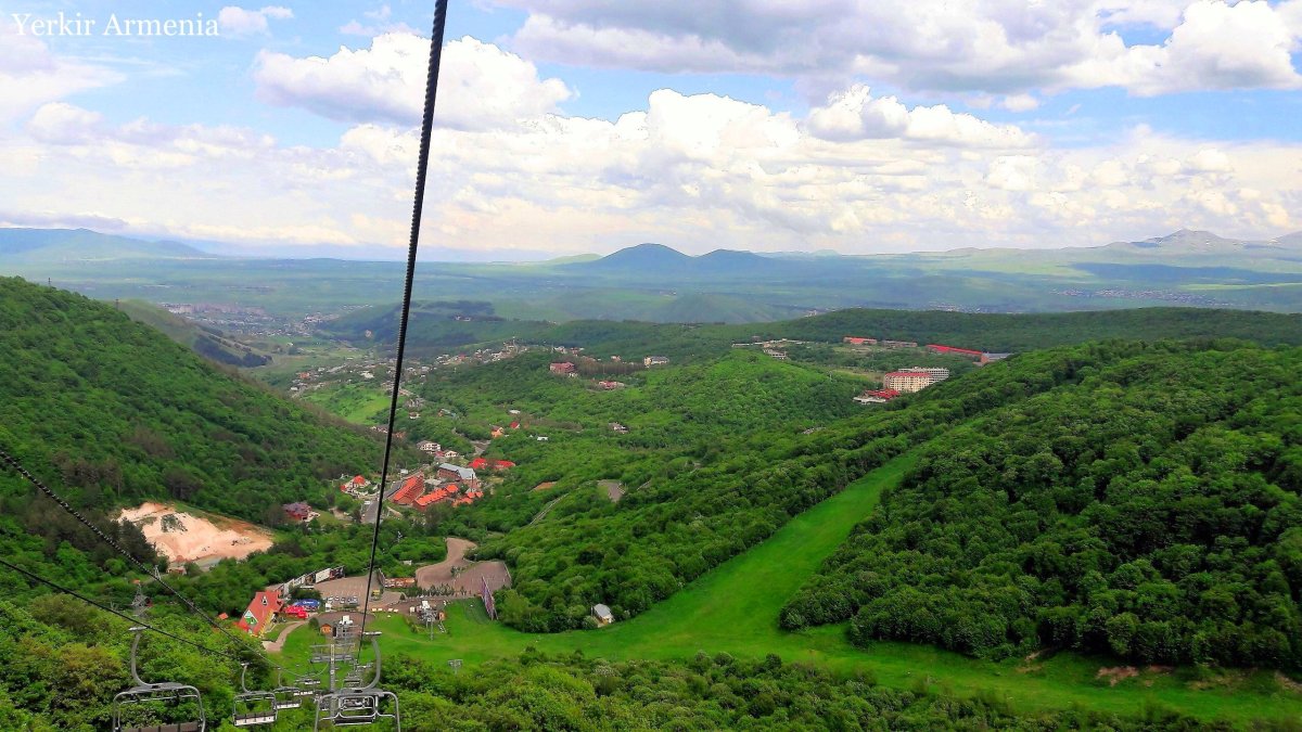 Цахкадзор (Кечарис, канатная дорога)