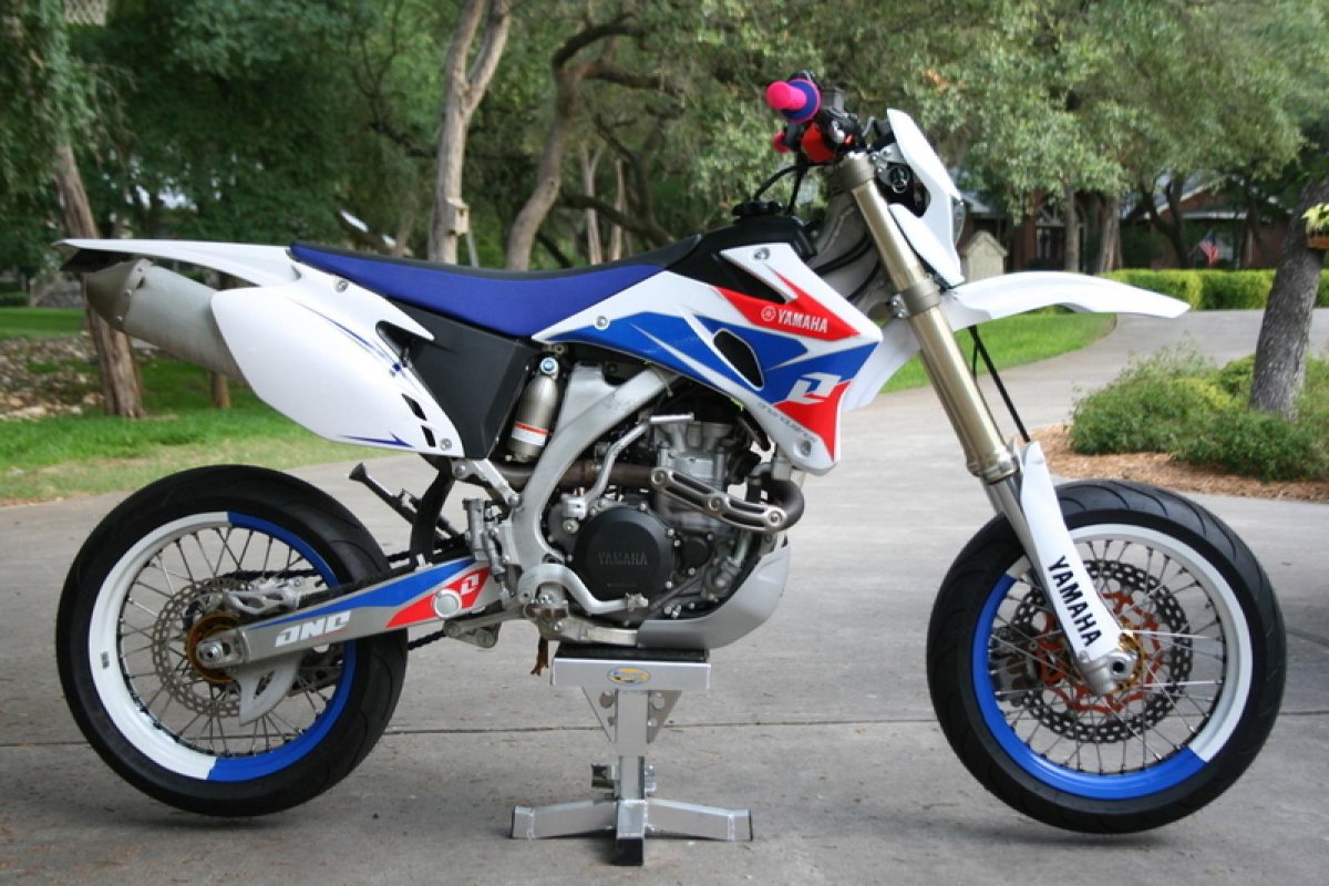 Yamaha WR 450 мотард