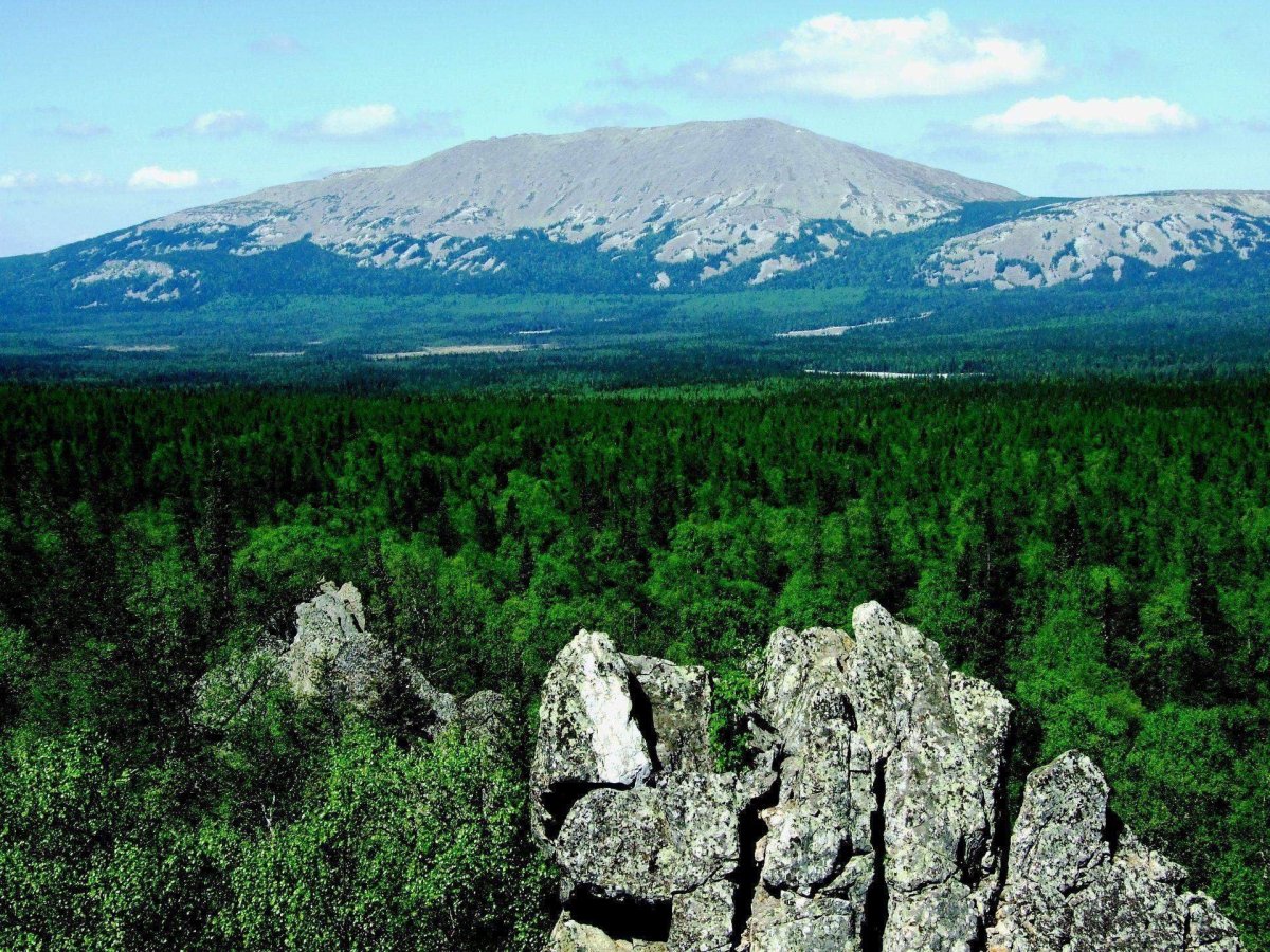 Южный Урал гора Ямантау