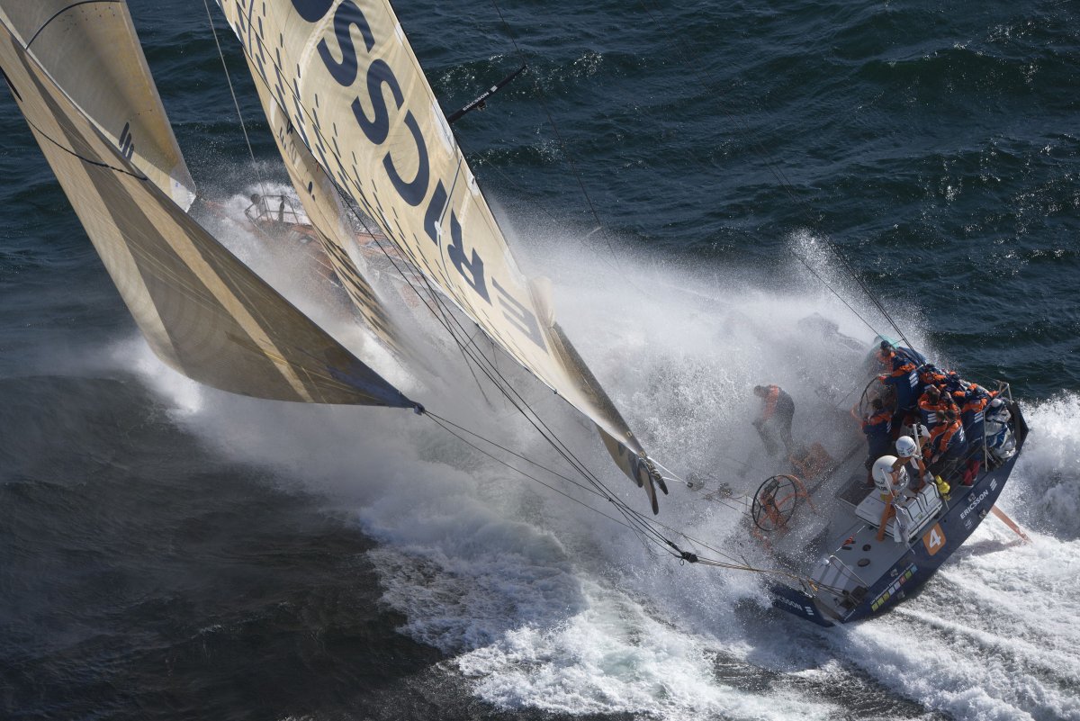Гоночные яхты Volvo Ocean Race