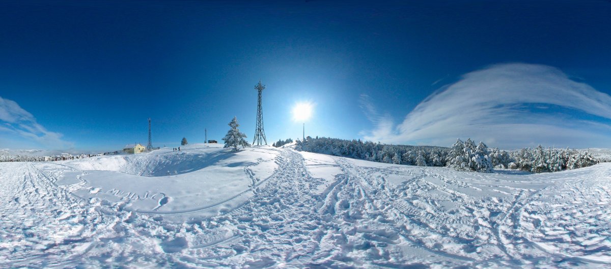 Зима в АЙПЕТРИ горнолыжный курорт