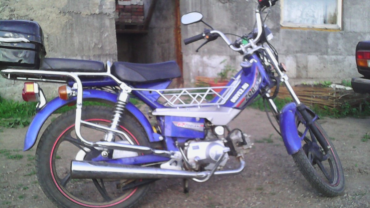 Мопед Зодиак спорт 2 синий