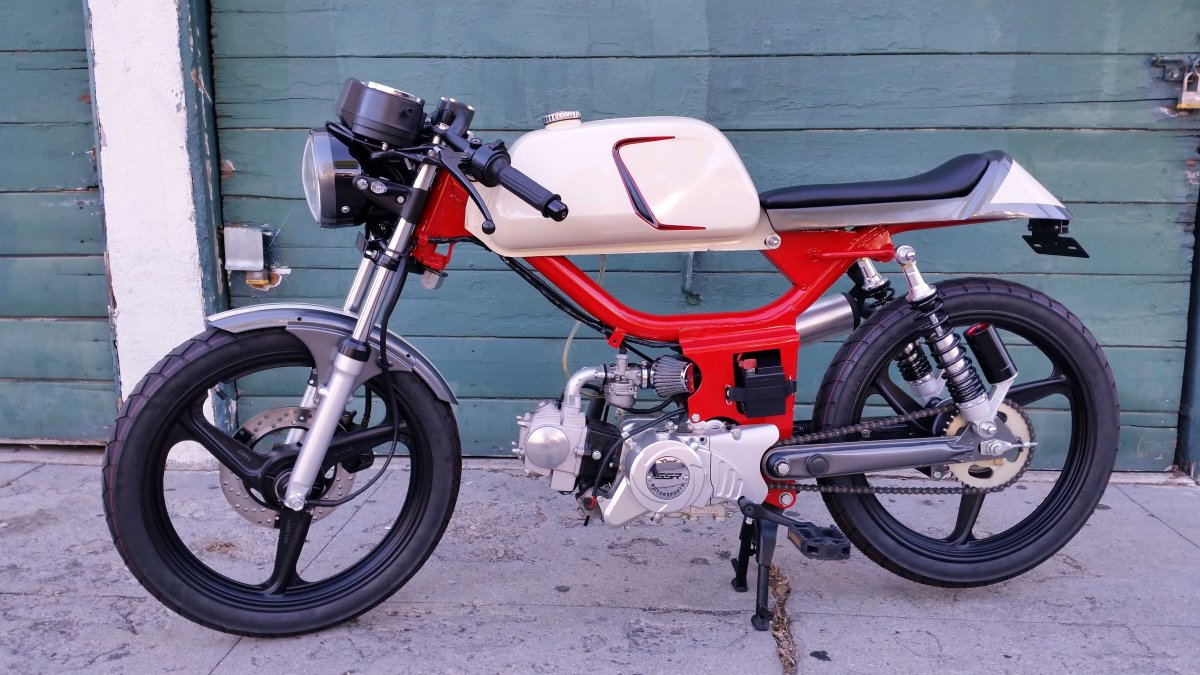 Мопед Дельта кастом