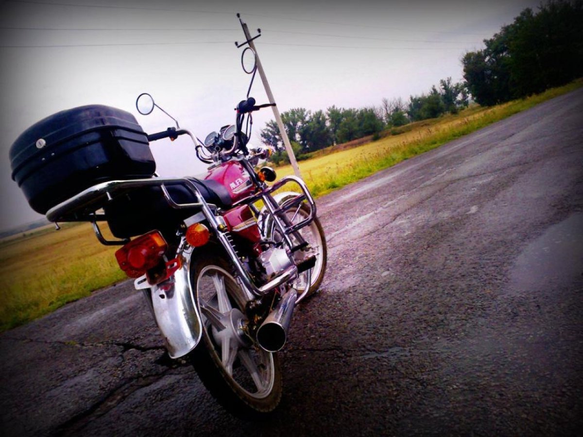 Мопед Альфа развалюха