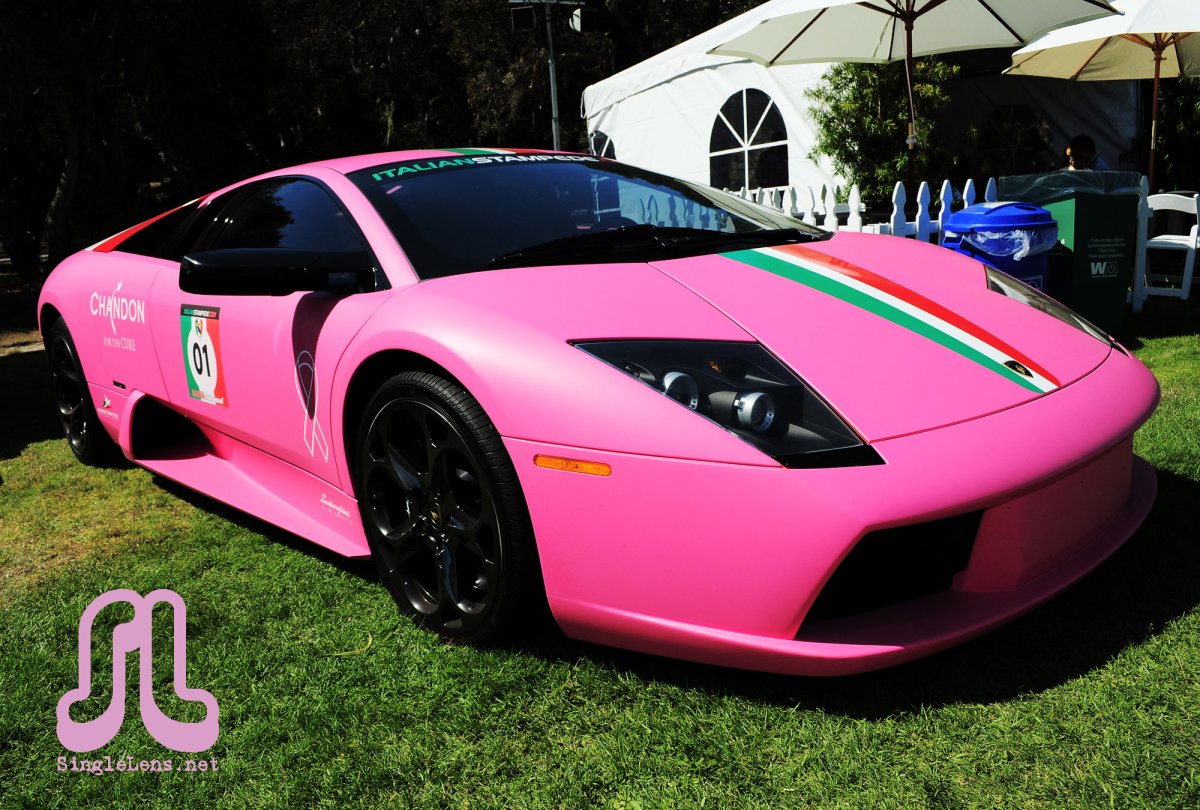 Lamborghini Murcielago розовая