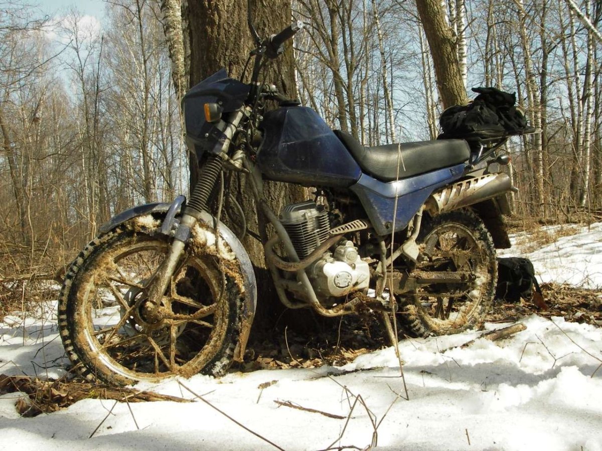 Мотоцикл Урал для охоты