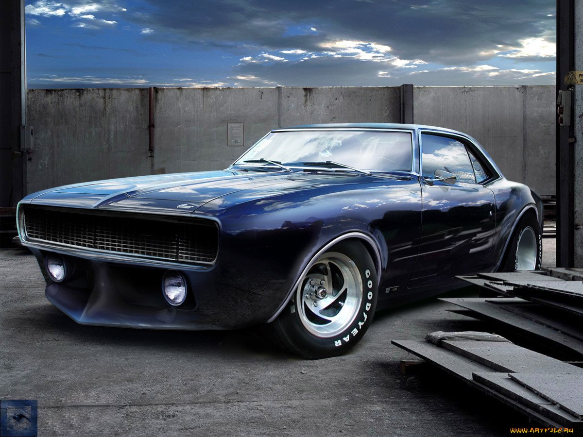 Брутальный Шевроле Камаро