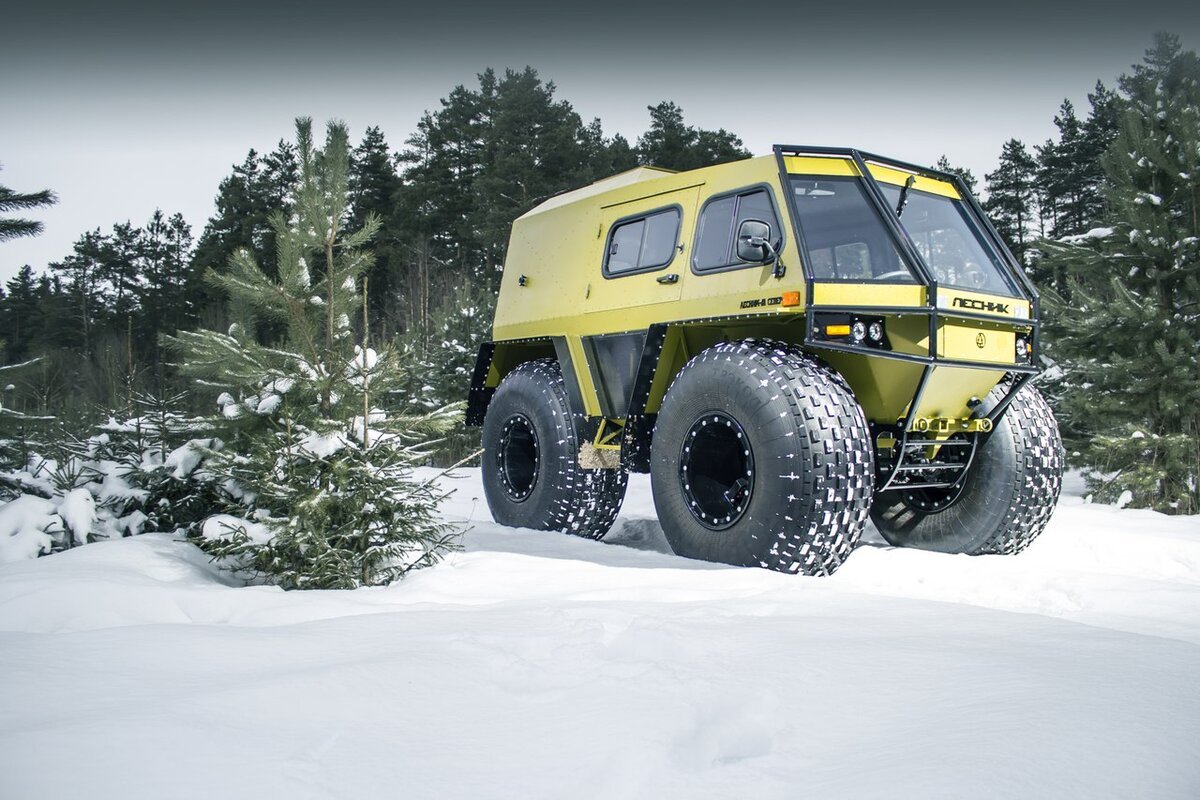 Болотоход Трэкол Лесник