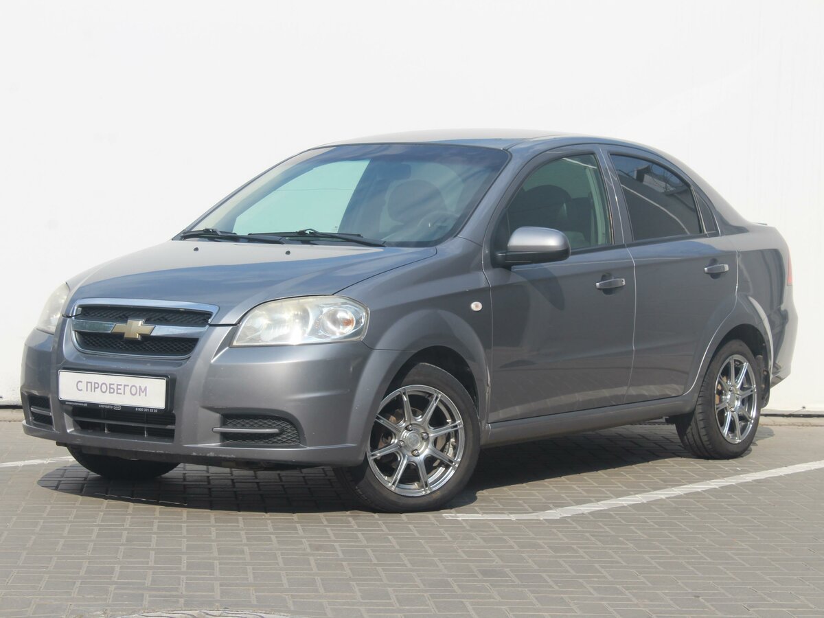 Chevrolet Aveo седан серый 2008