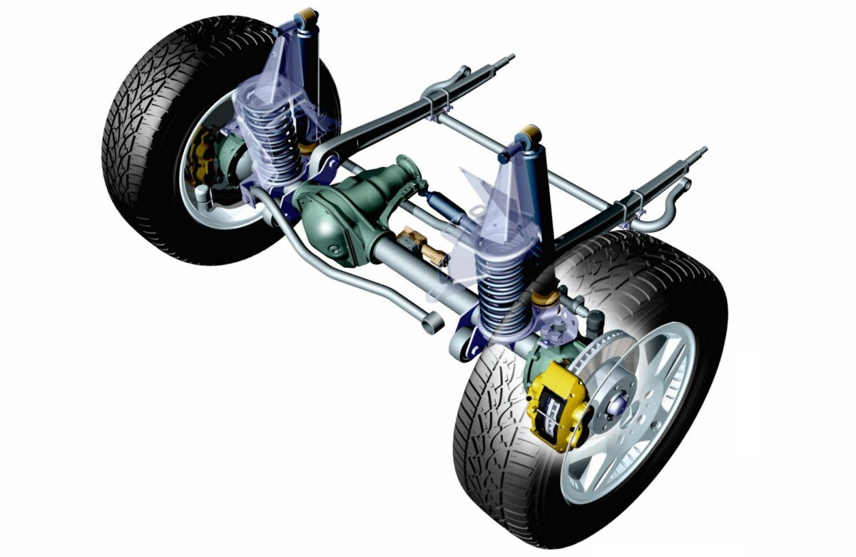 Mercedes Gelandewagen подвеска