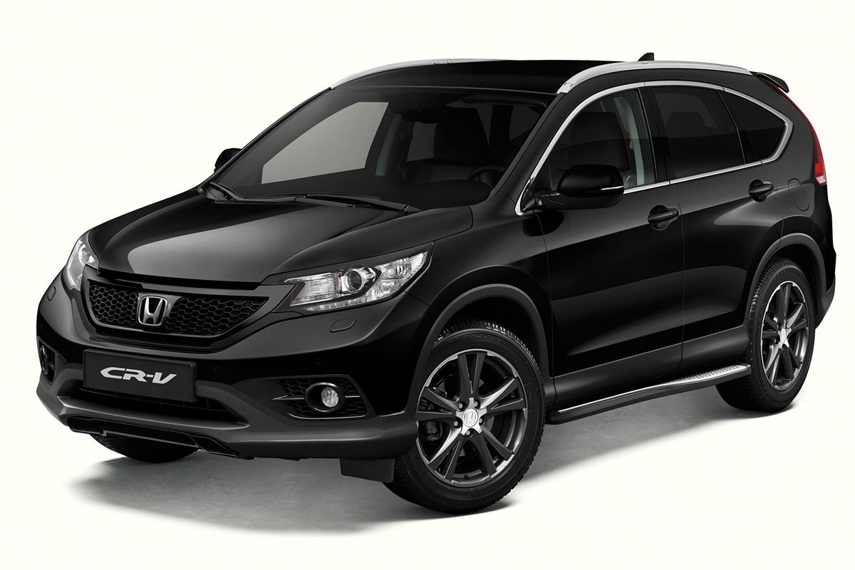 Черная Honda CR-V 2015