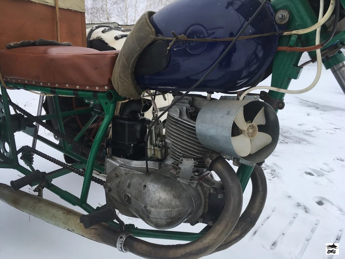 Снегоход из мотоцикла Урал