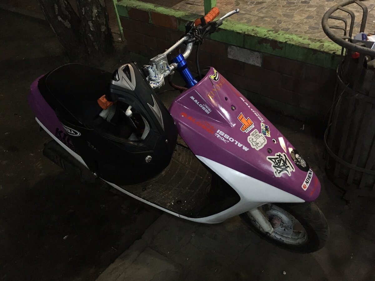 Honda Dio 27 стант