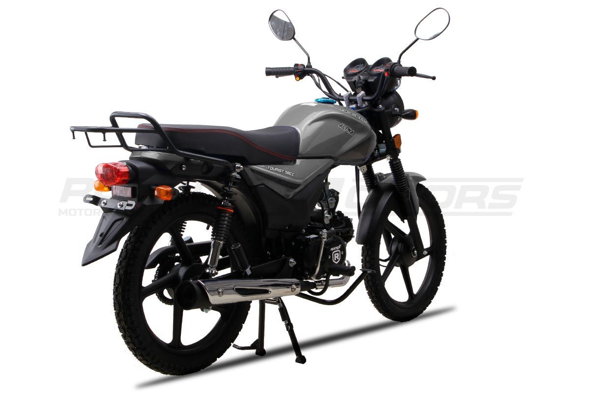 Мопед Rockot Alpha Tourist m-11 Lite (серый глянцевый)