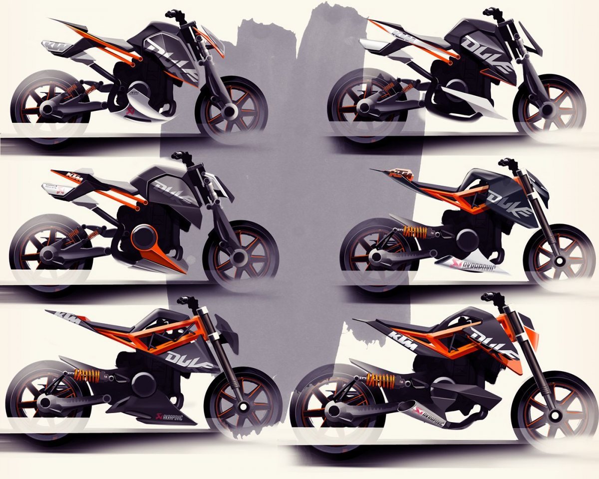 КТМ мотоцикл концепт