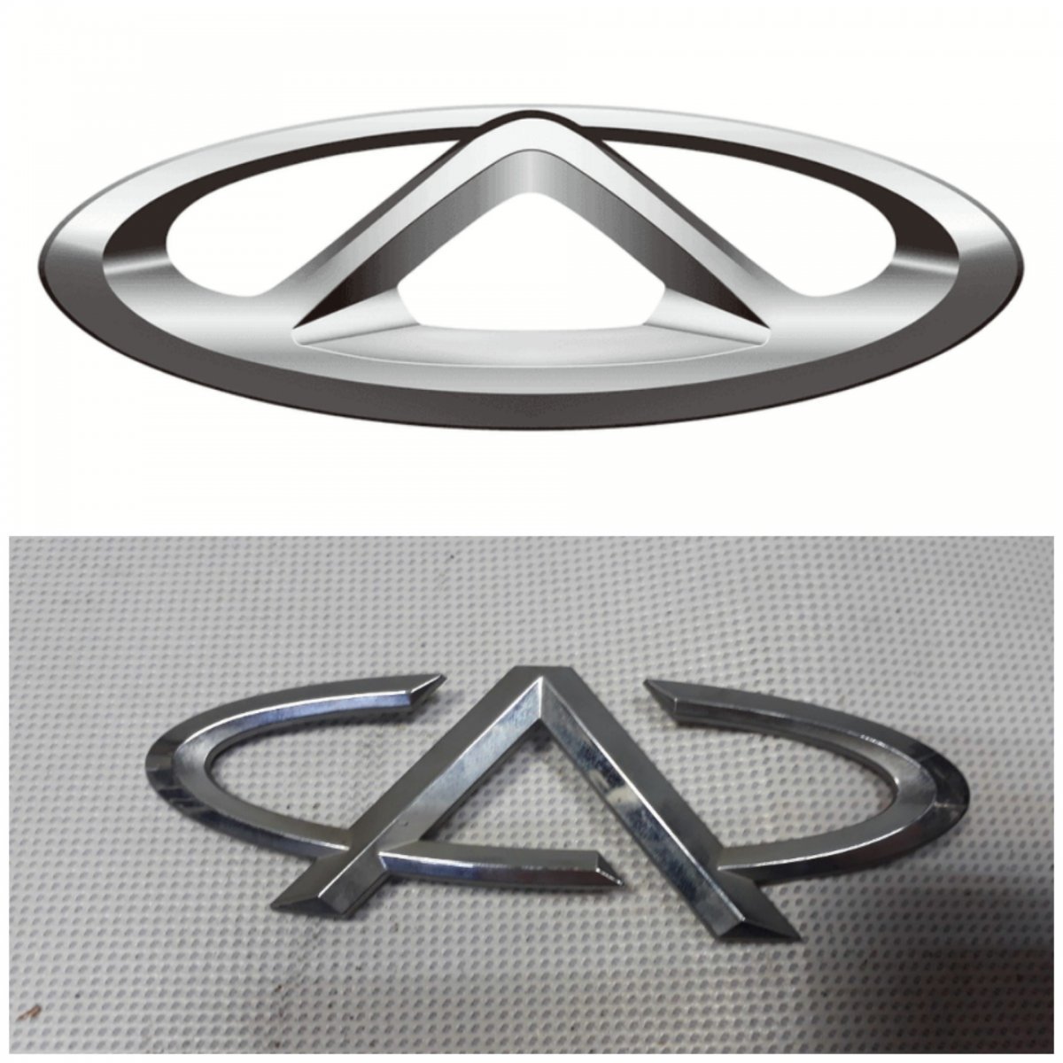 Значок Инфинити и чери Тигго