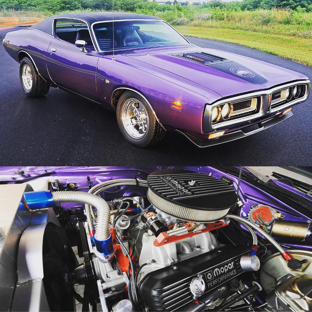 Dodge Charger 1969 суперчарджер