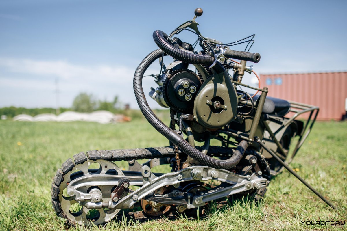 Мотоцикл Moto-Chenille Mercier