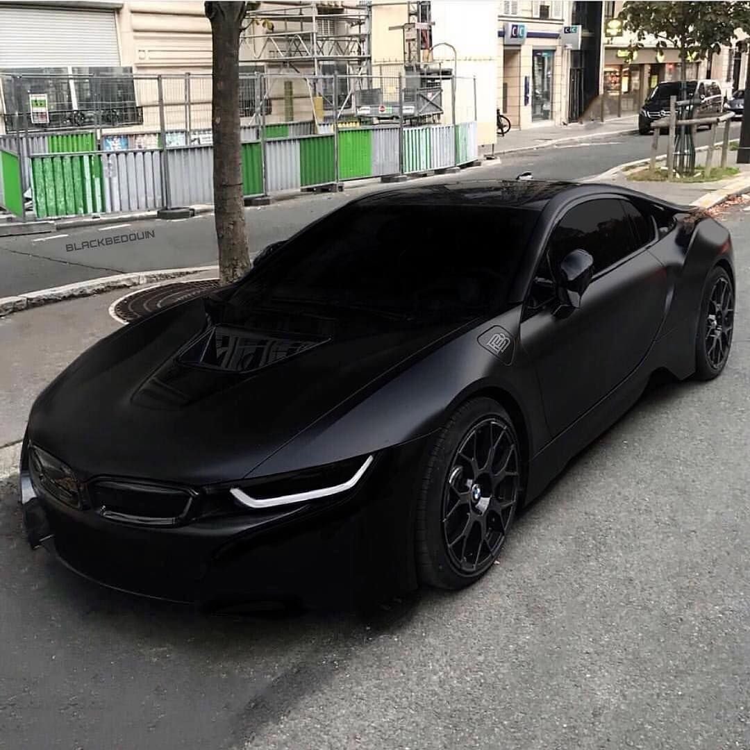 BMW i8 Black Matte