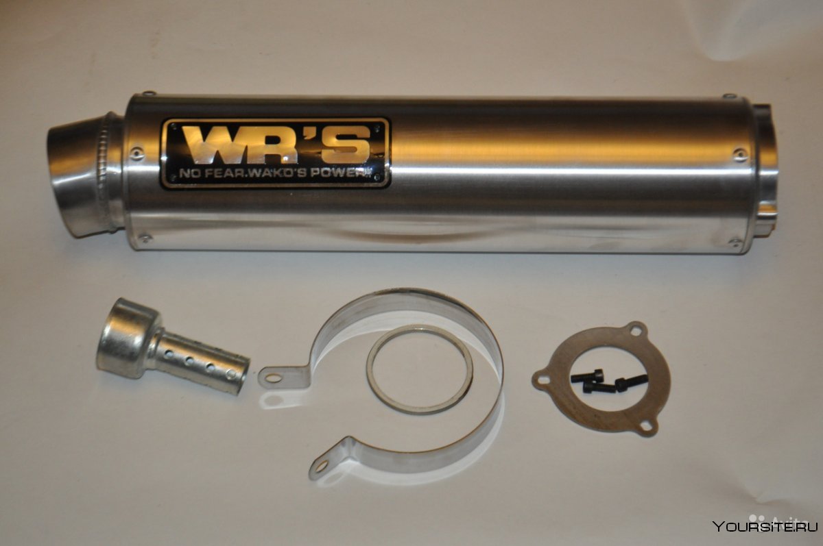 Глушитель WRS для мотоцикла