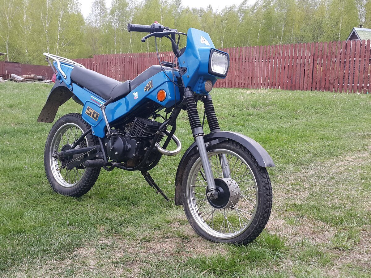 Мокик ЗИД-50 пилот