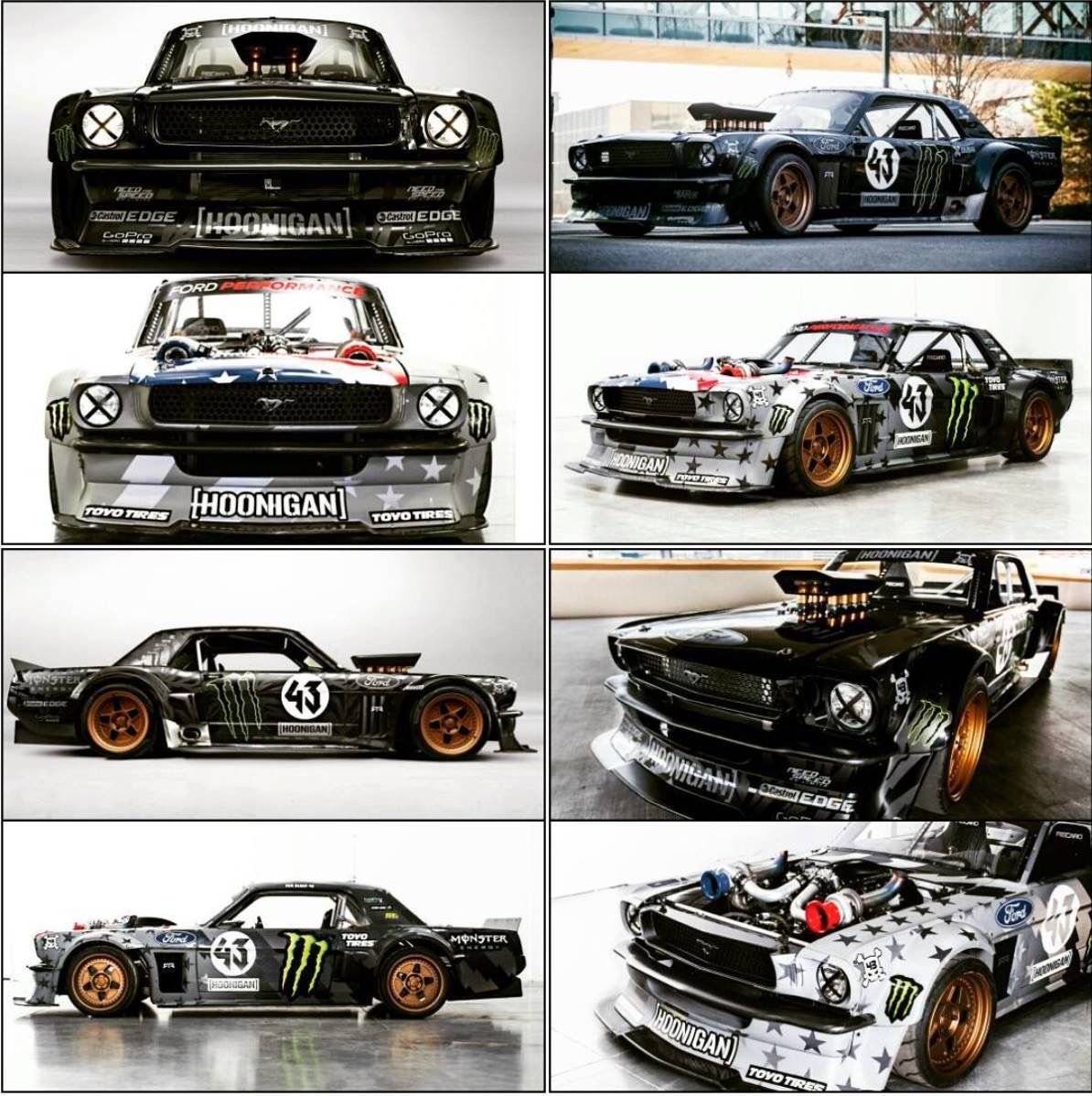 Ford Mustang Hoonicorn чертеж