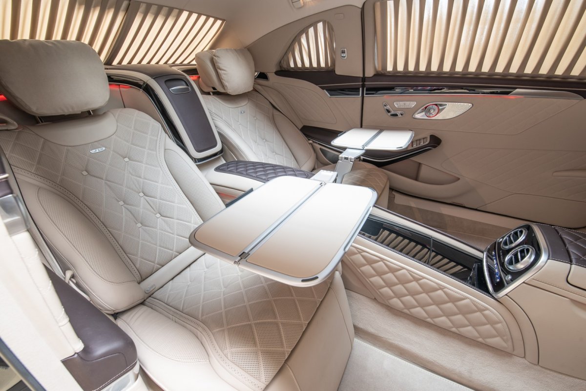 Mercedes Benz Maybach s600 салон