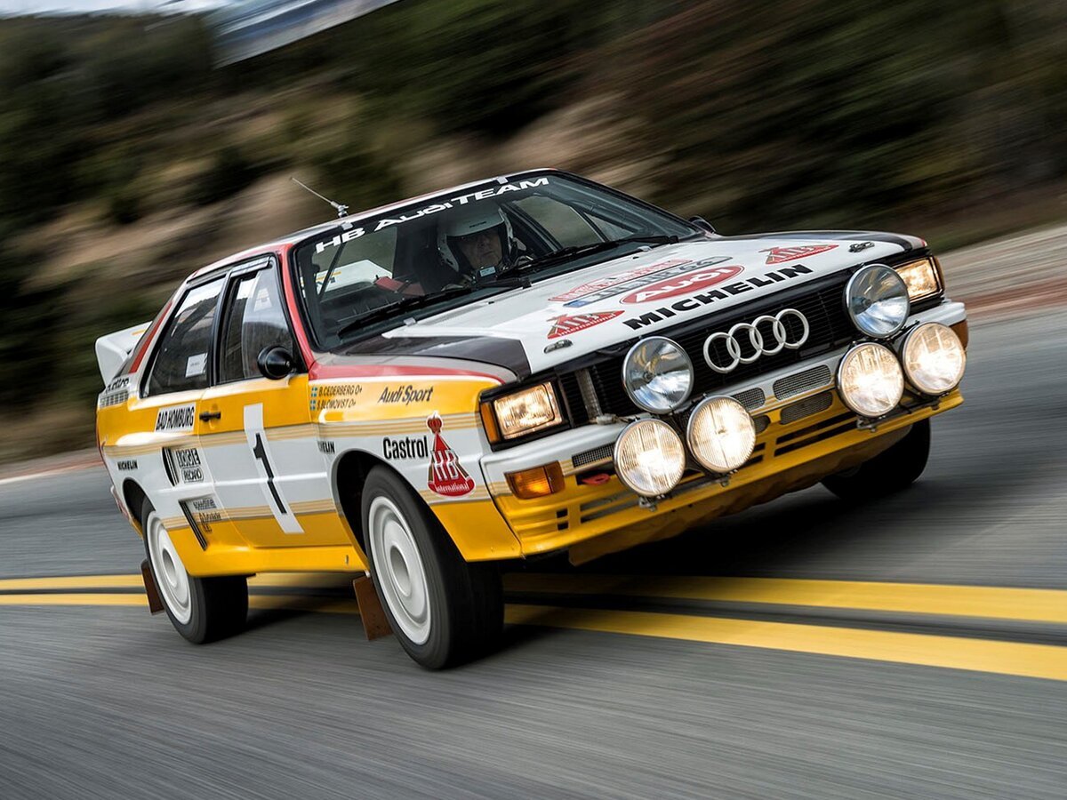 Первое ралли. Audi 80 quattro Rally. Ауди кватро 80 ралли. Audi quattro Sport 1980. Раллийная Ауди кватро.