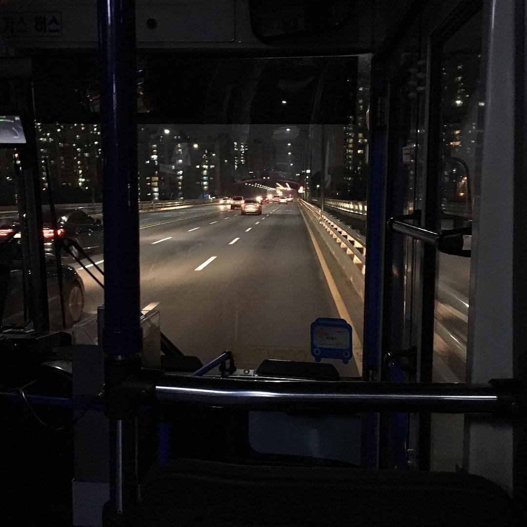 Вид из автобуса