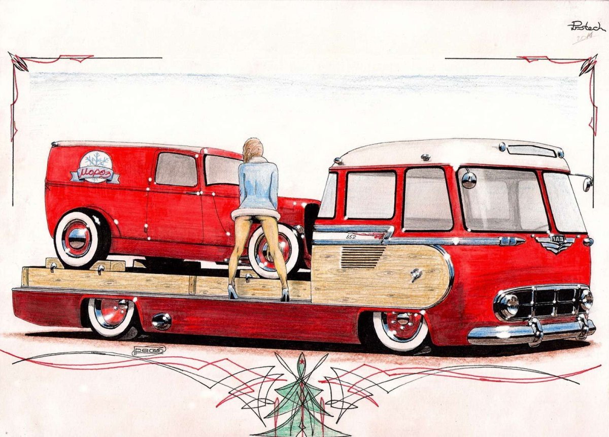 Советский автопром арт