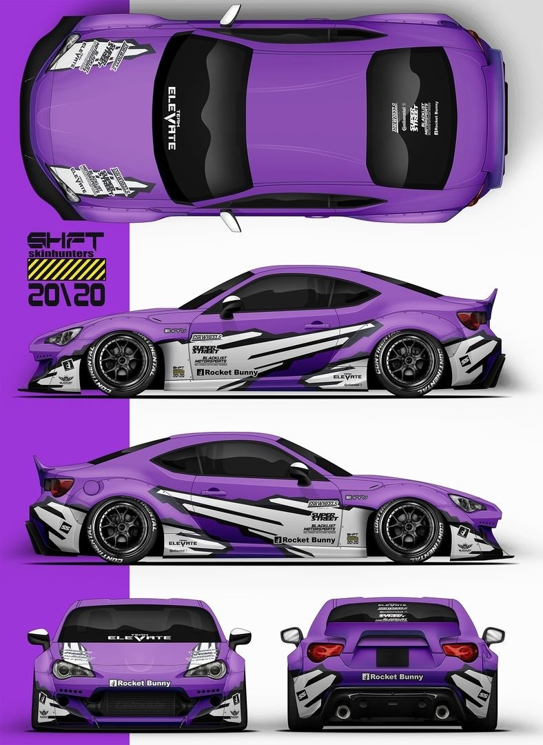 Subaru BRZ livery