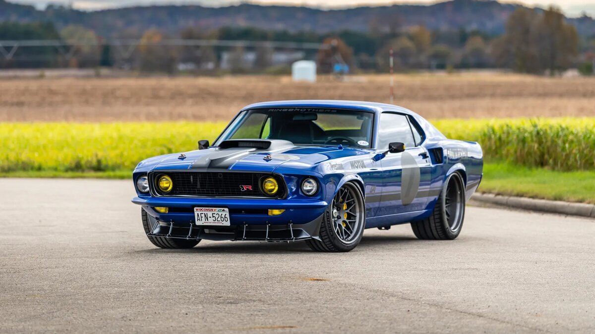 Ford Mustang 1969 4k
