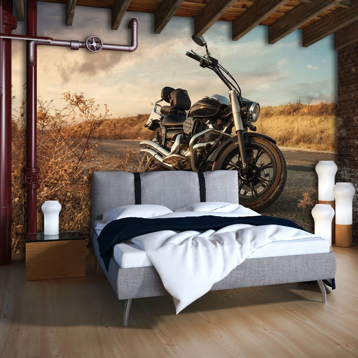 Фотообои мотоциклы на стену