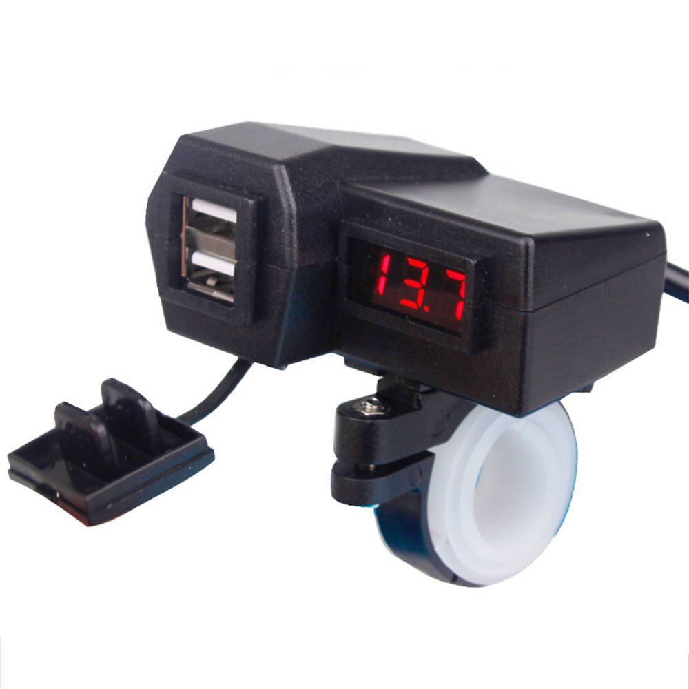 Мото прикуриватель 12v+USB