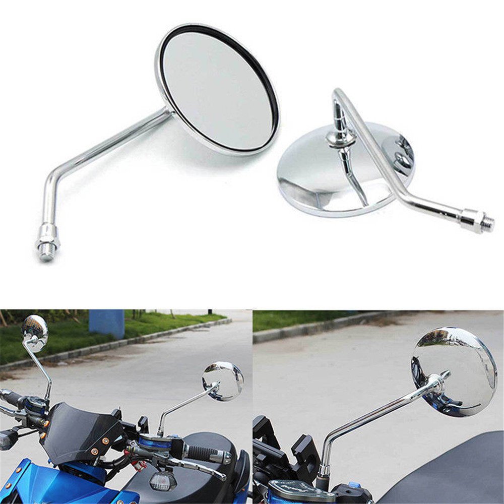 Круглые зеркала на мотоцикл