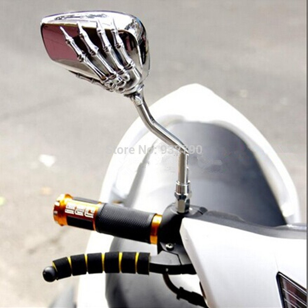 Хромированные зеркала на скутер Yamaha