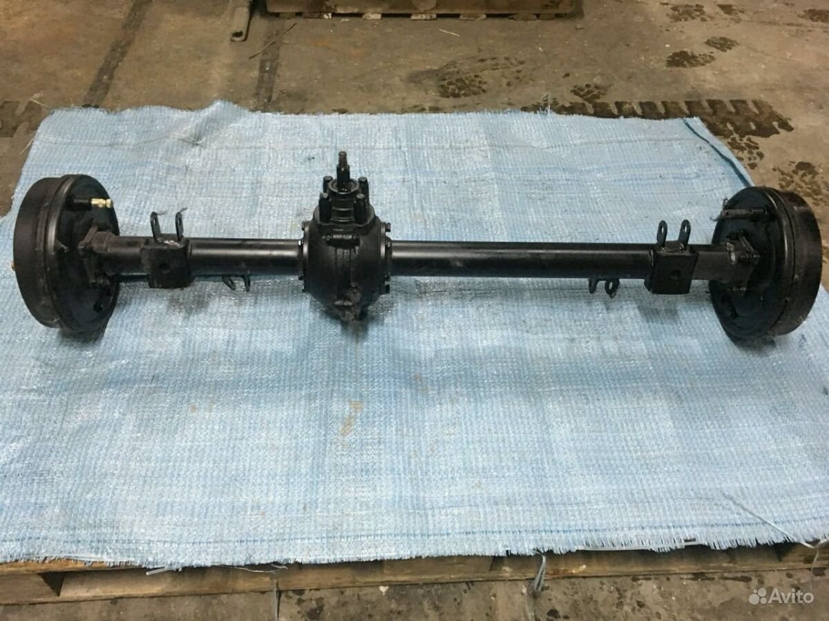 Задний мост мотороллера муравей