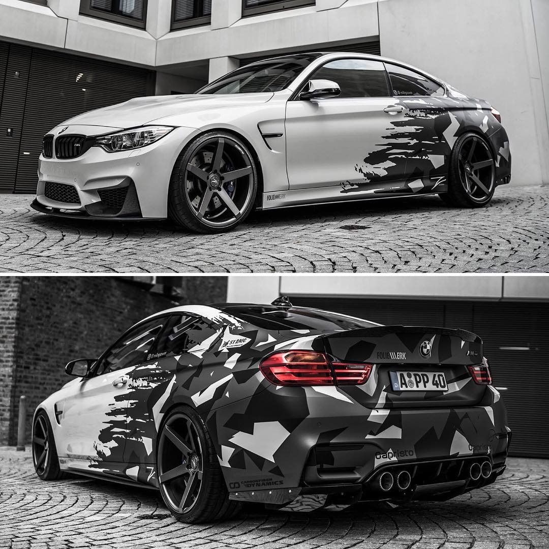 BMW ///m4 f82 Camo