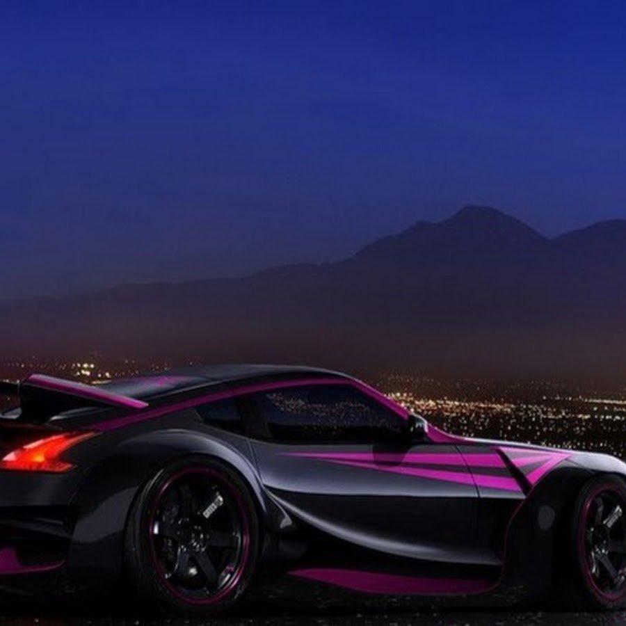 Nissan 370z Purple Black