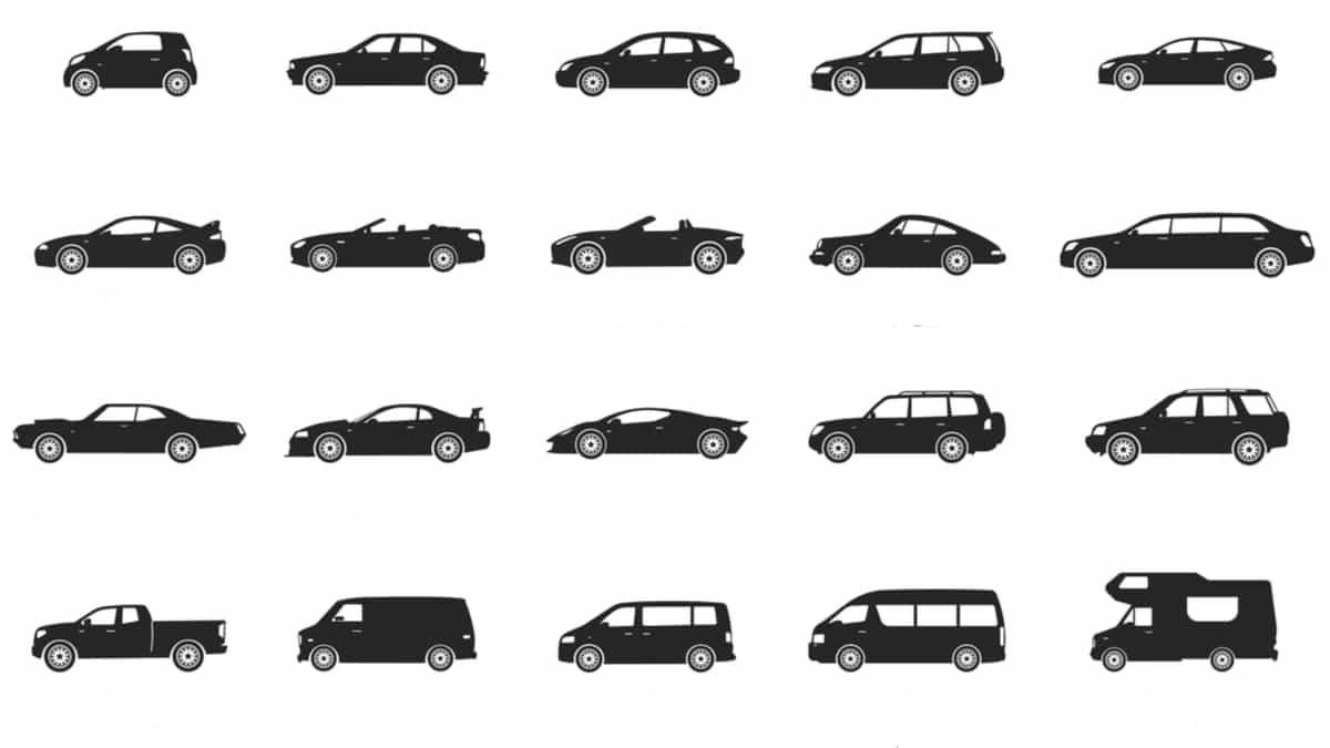 Car Types icons Pack