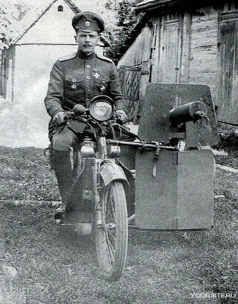 Мотоцикл скот 1916