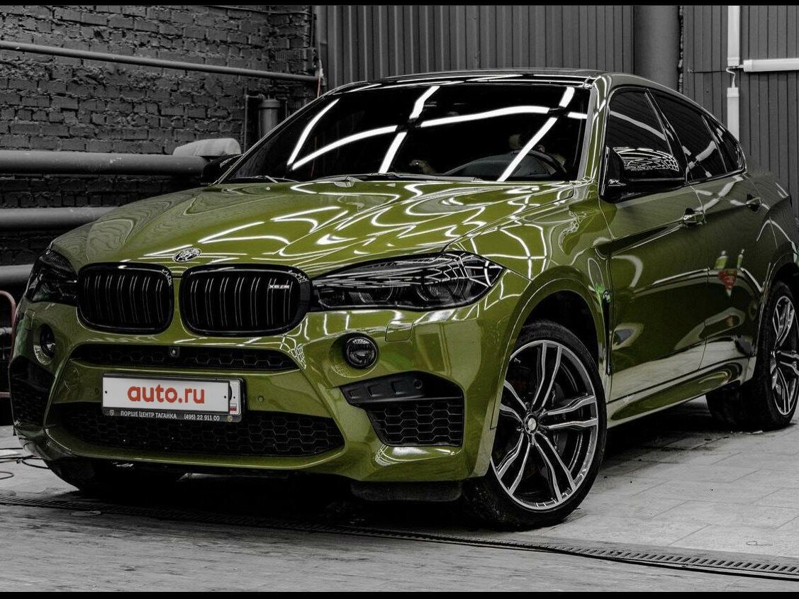 BMW x6m Urban Green