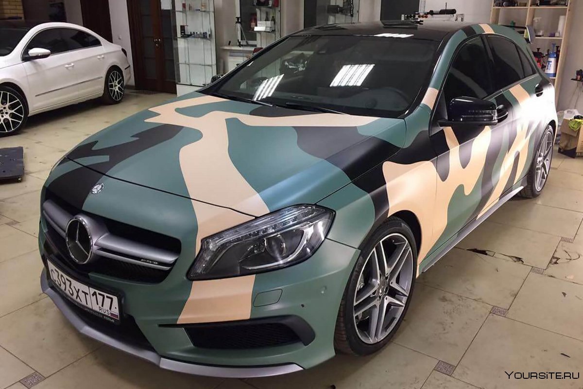 Audi цвет Camouflage Green