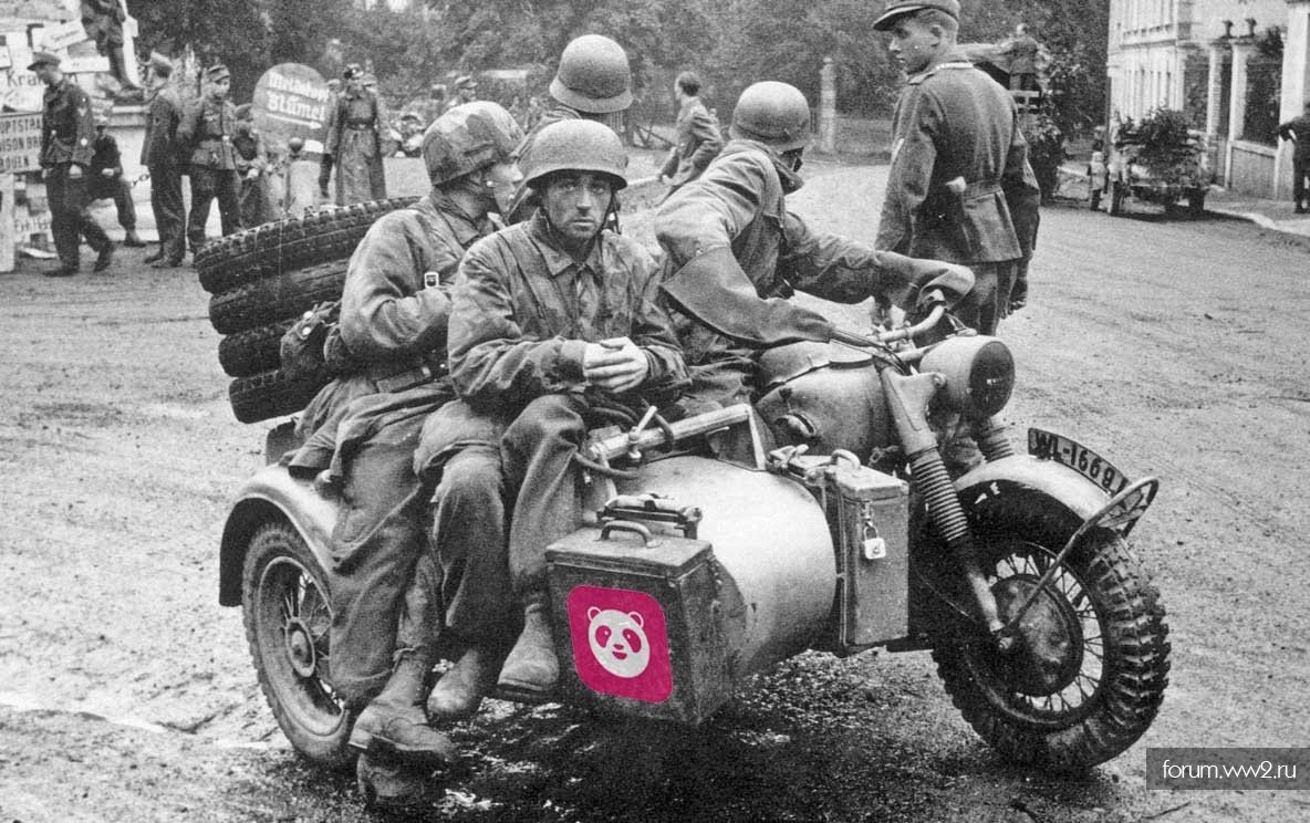 Немецкие мотоциклы 1941 1945гг