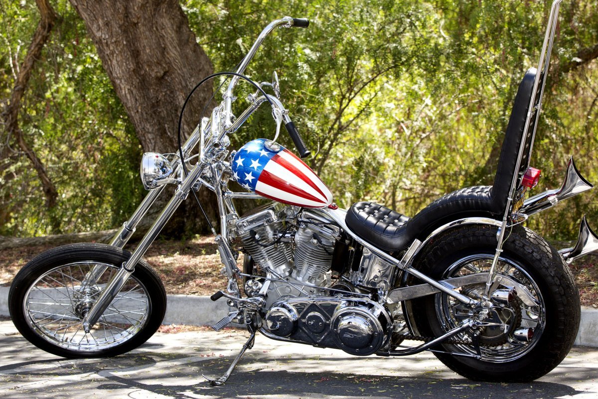 Мотоцикл Капитан Америка Беспечный ездок