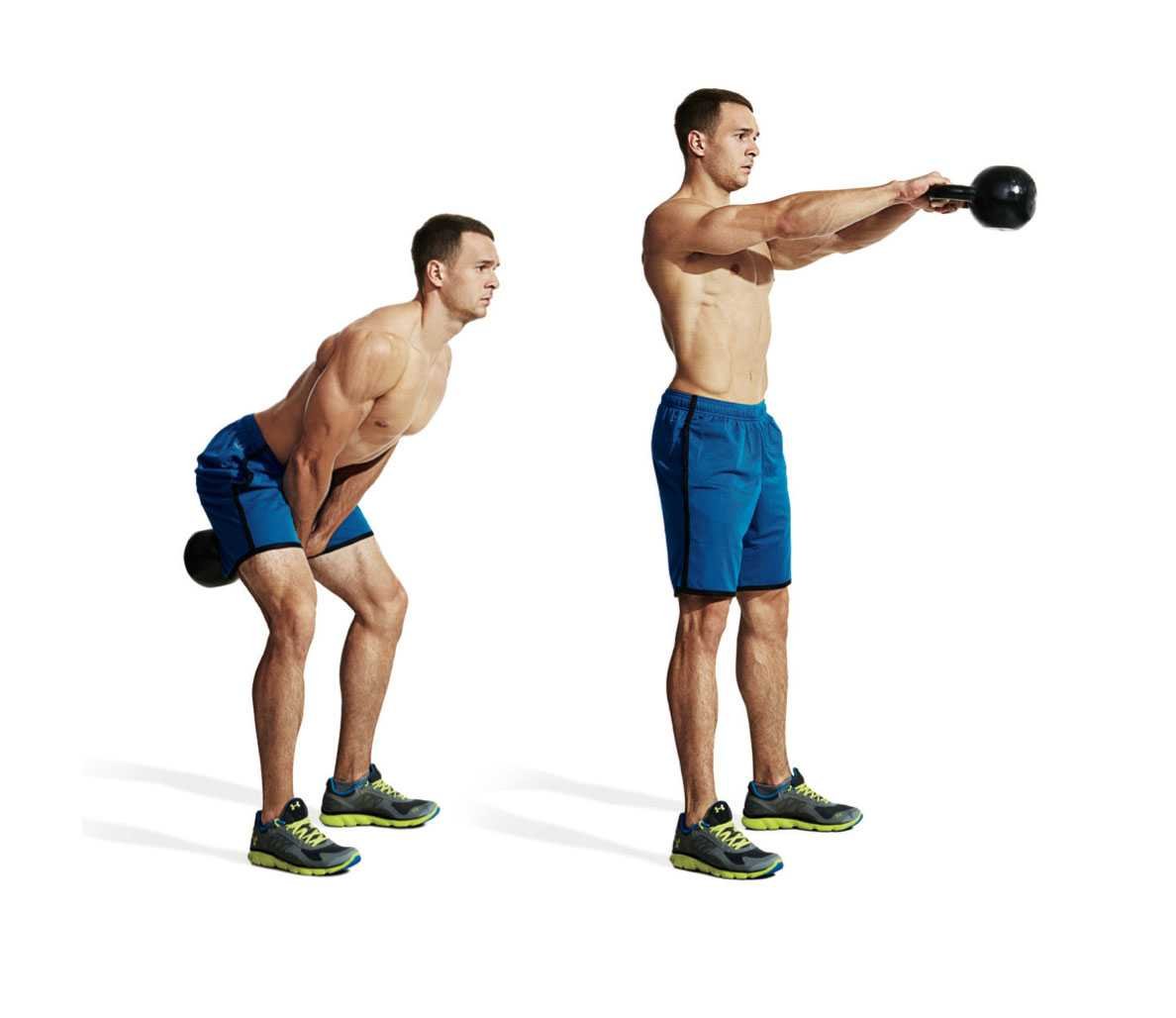 Kettlebell Swings упражнение
