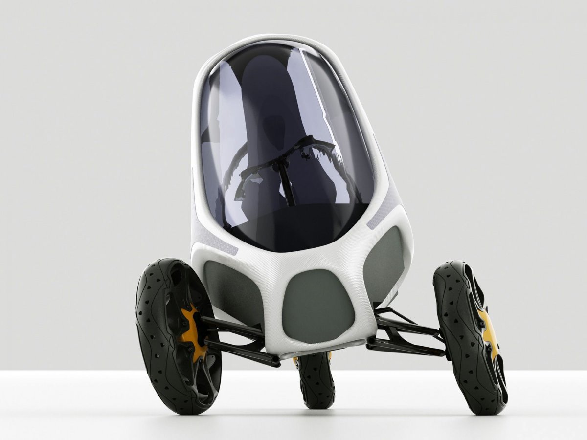 Electric Trike Scooter Concept