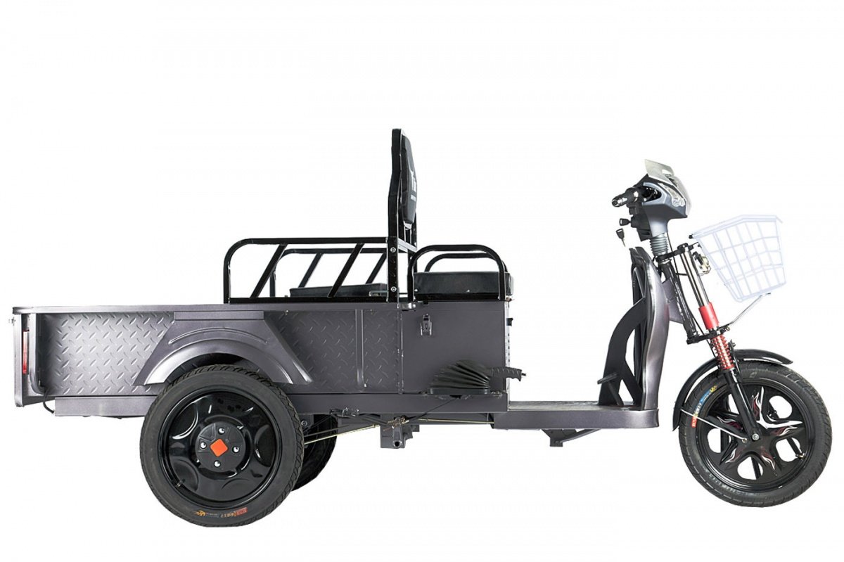 Грузовой электрический трицикл rutrike d1 1200 60v 900w