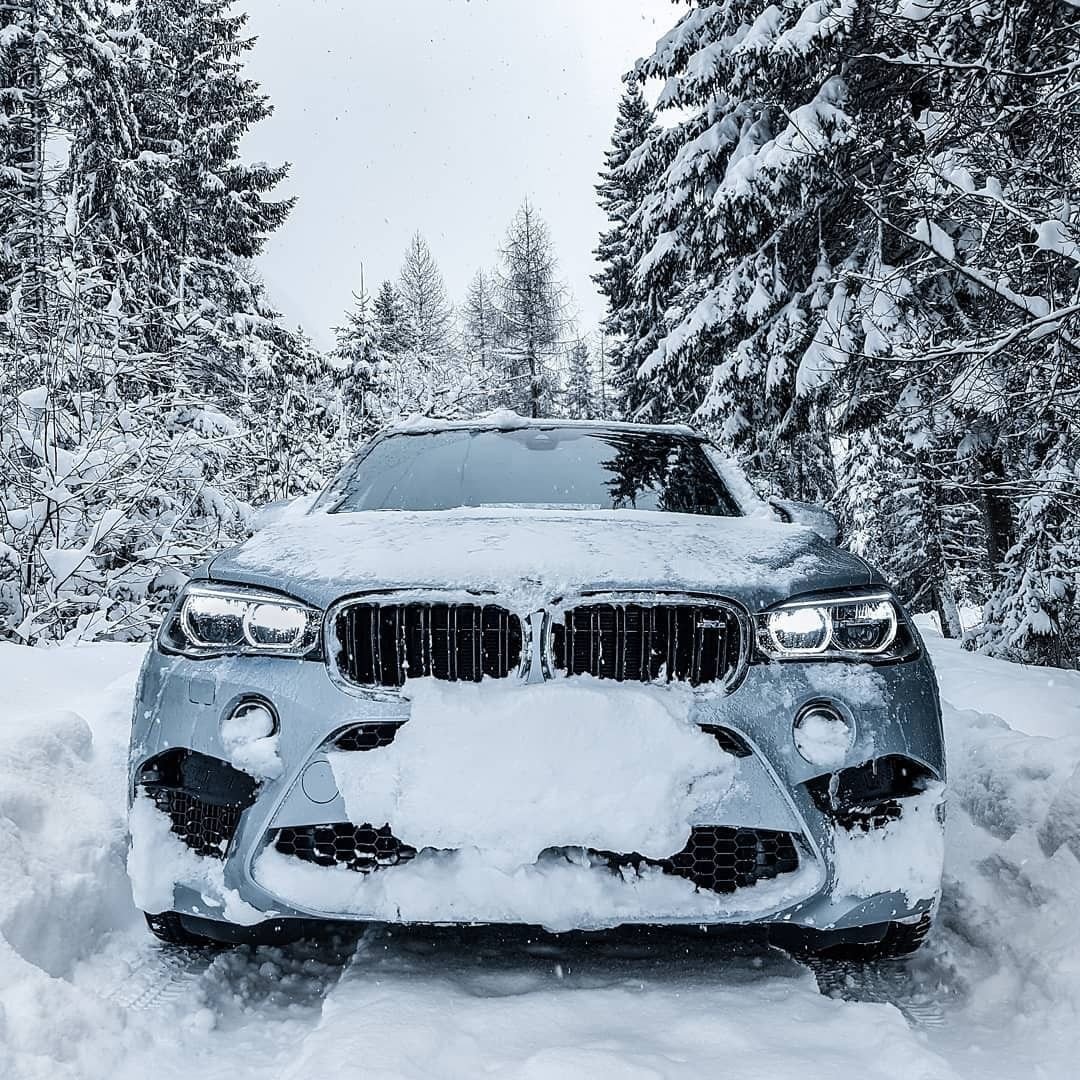 BMW x7 зима