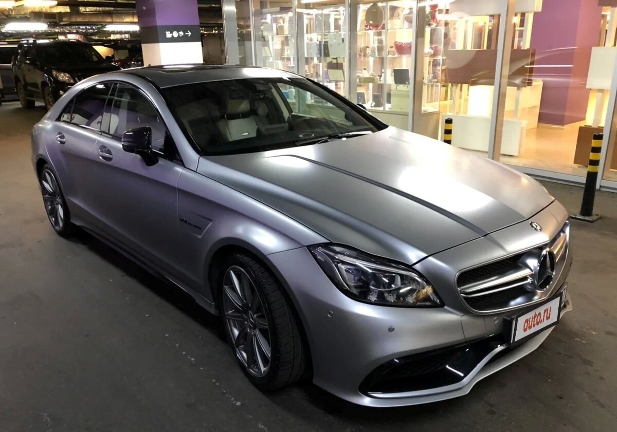 Mercedes Benz CLS 2015 серый
